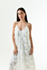 Abito Cloud Fringe Dress