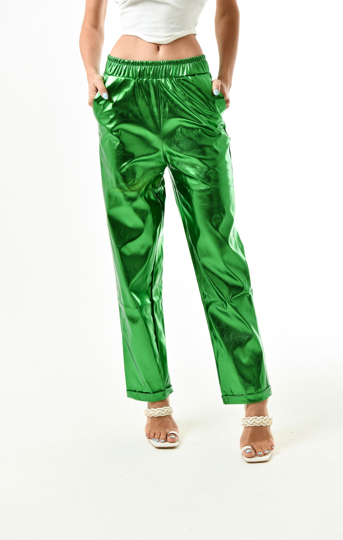 Pantalone Verde Metal